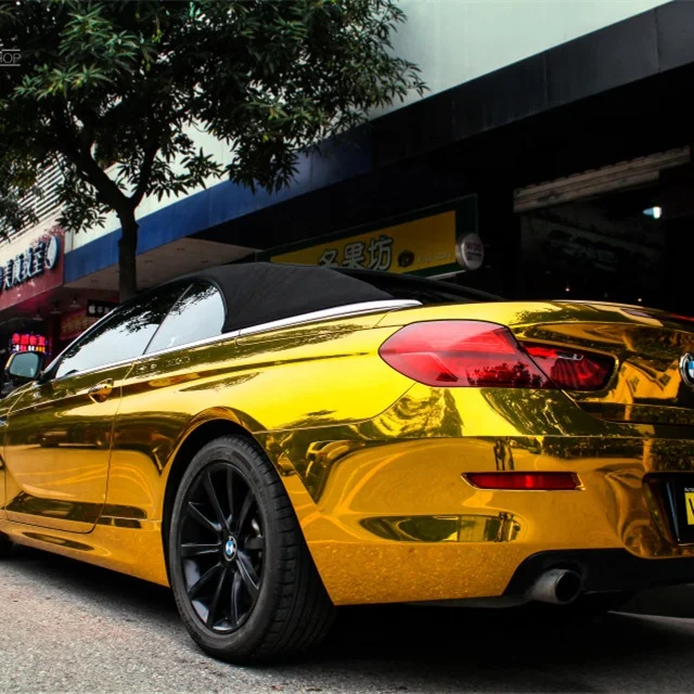 1.52*18m Good Stretchable Purple Mirror Chrome Car Wrapping Vinyl Wrap