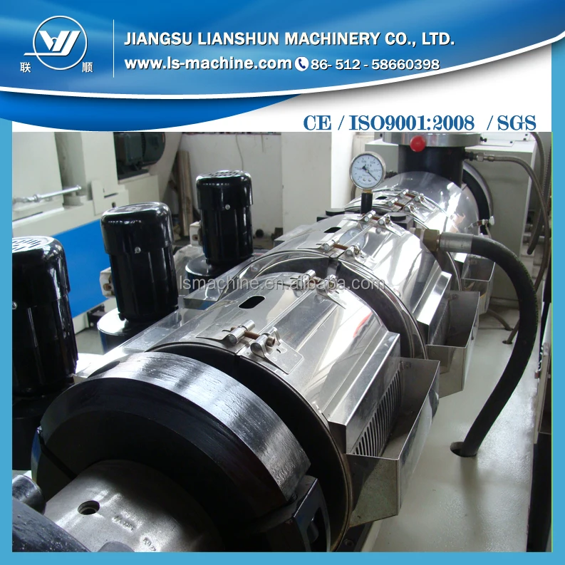 Twin баррель винт пластиковые экструдер