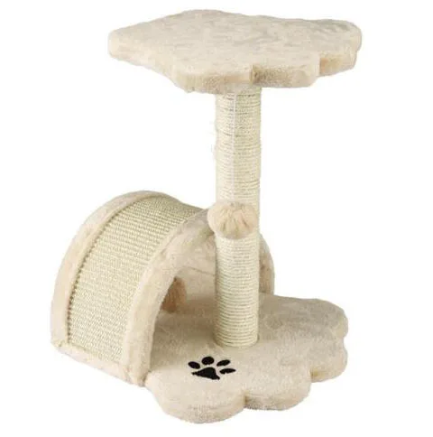Small real sisal Kitten Cat Tree Cat Tower for Indoor Cats