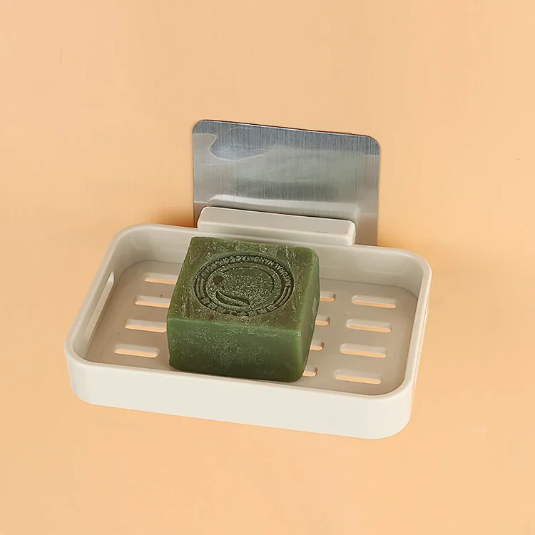 2019 Modern Style Wall Mount Plastic Bathroom Accessories Color Box Magic Stick Plastic Toothbrush Holder Plastic Bath Set