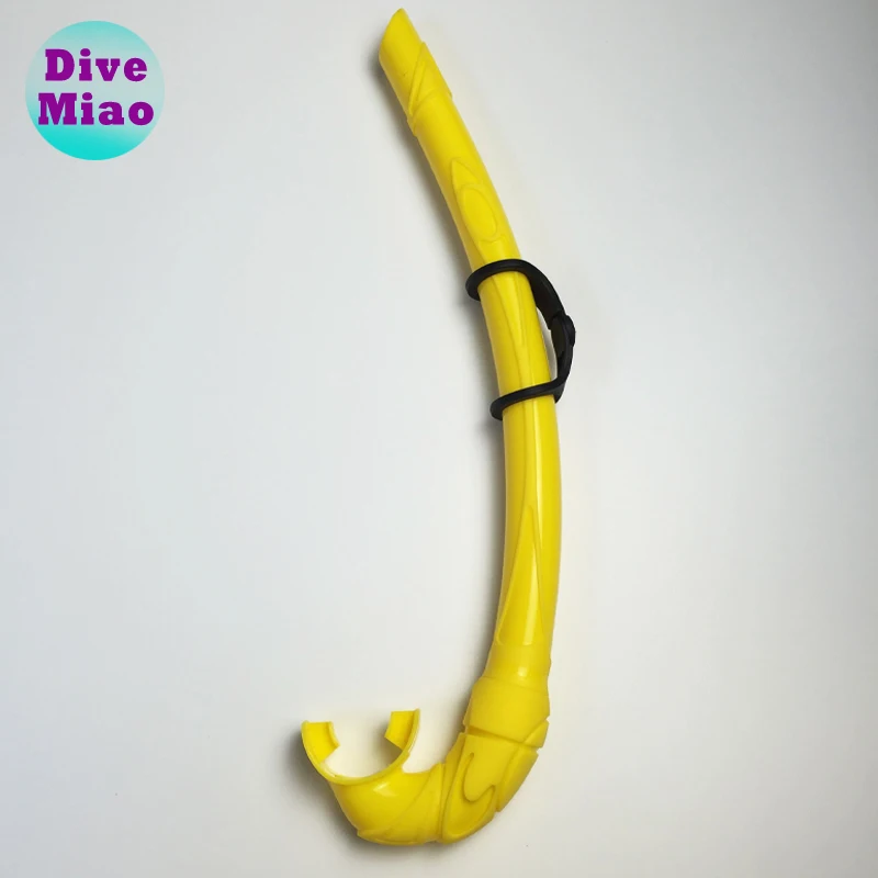
Spearfishing freediving snorkeling soft tube silicone snorkel Foldable 100% silicone snorkel for dive direct 