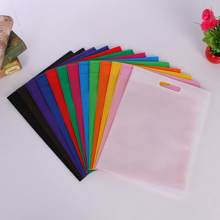 
Custom Recycled Shopping Die Cut Non Woven Cooler Bags With Printing Logo For Shopping Promotion 