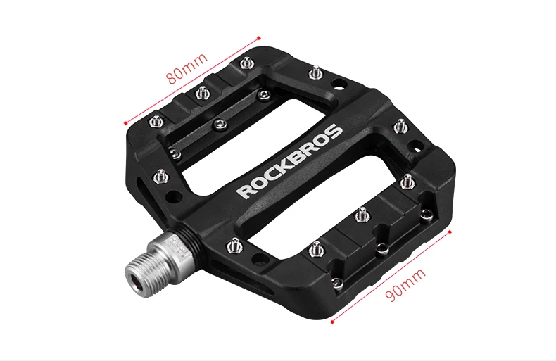 
ROCKBROS MTB Ultralight Professional Bicycle Cycling Bearing Flat Platform Pedals For Mountain Road bmx Bike Parts Bike Pedals 