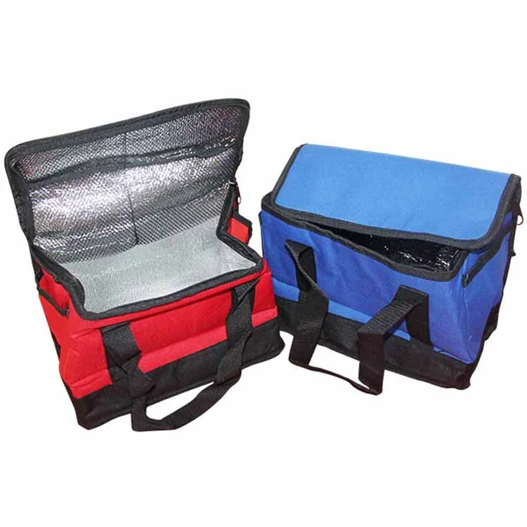 24 Hours Warm Keeping Insulated Food Delivery Thermal Cooler Bag OEM Level Insulated Aluminum Foil Lunch Box Lunch Bag 3 Days