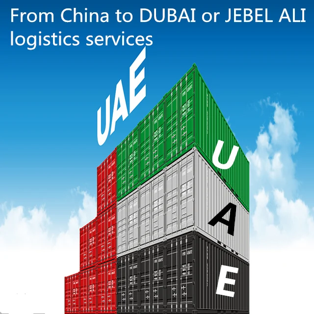 Контейнерная транспортная компания из Китая в Дубай или JEBEL ALI с помощью логистических услуг LCL