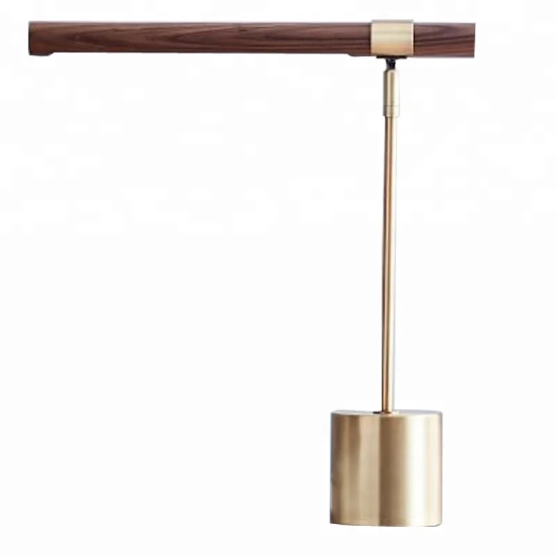 
Home decorative reading light wooden table lamp 