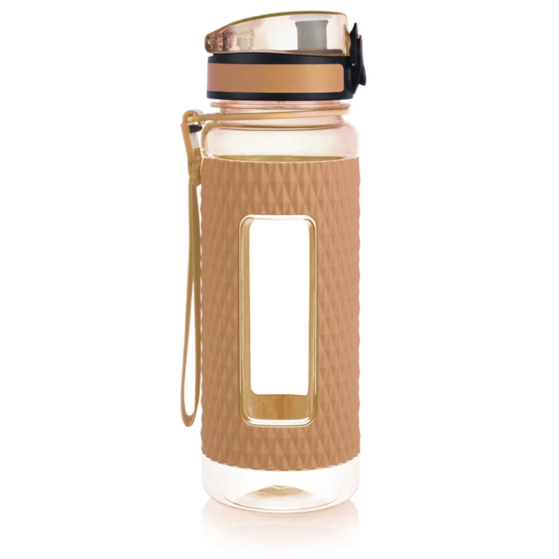 
One Click Open Eco-Friendly Tritan Sports Water Bottle 