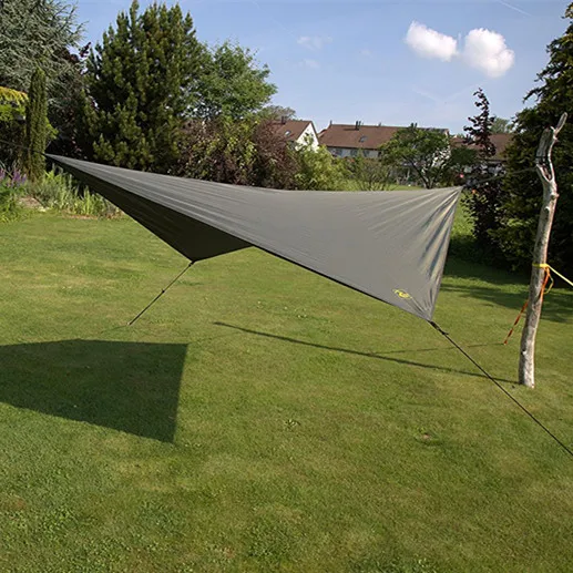 Portable waterproof hammock rain tarp for camping,stakes included