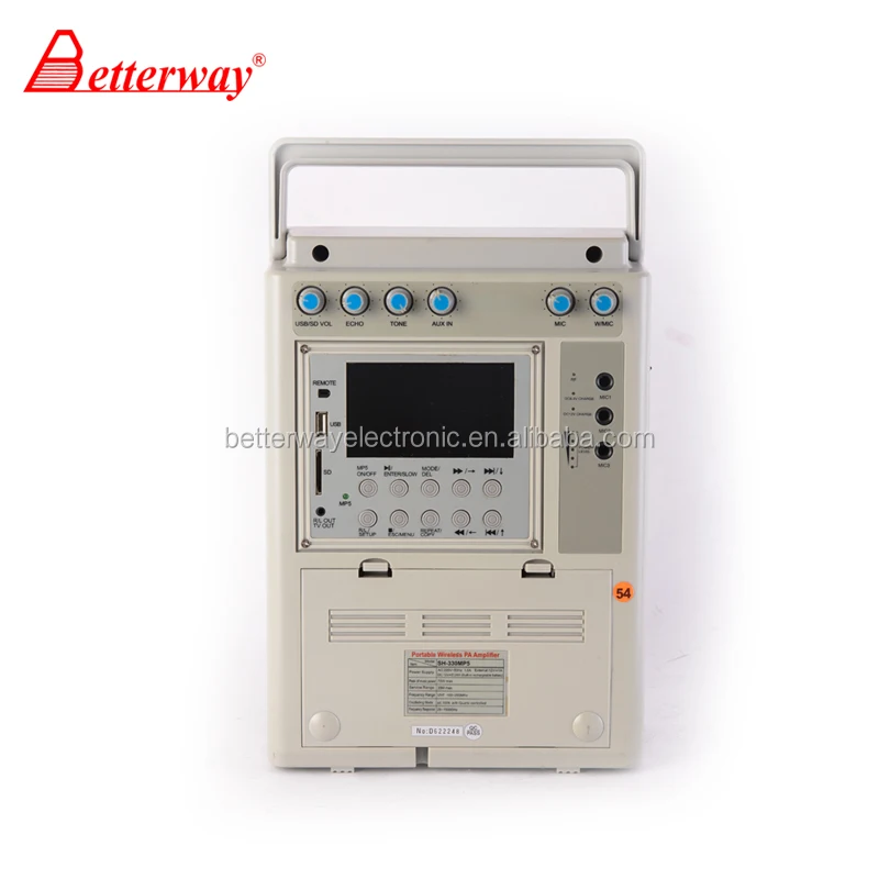  Портативный беспроводной усилитель ПА для лекций в церковном Зале