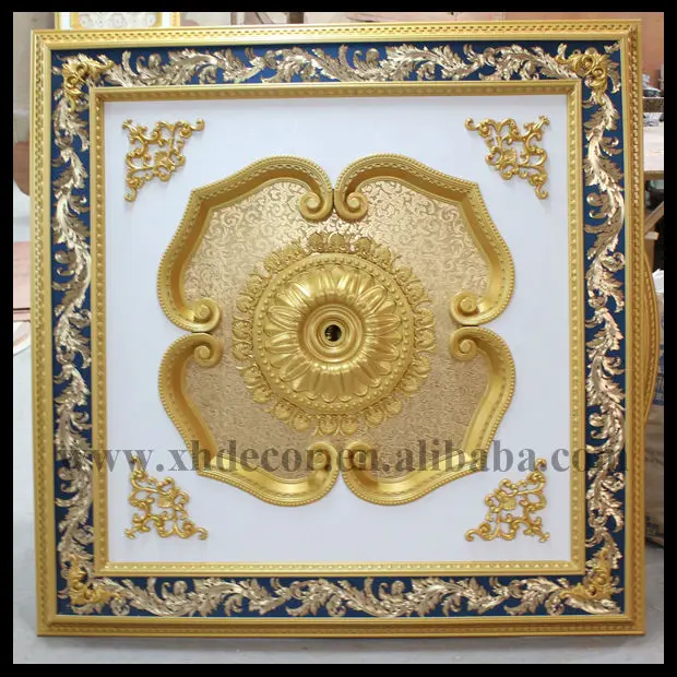 
Luxury square ceiling medallion types of ceiling medallion 