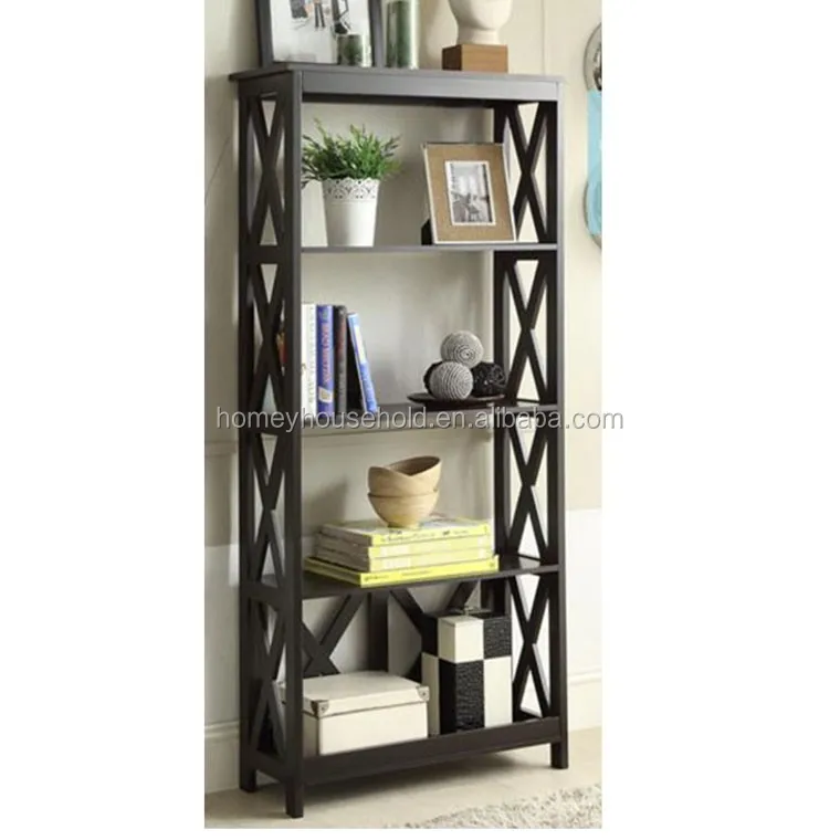 
Furniture wholesale dropship corner wall shelf wooden bookcases 