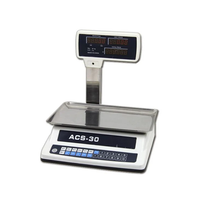 Fruit vegetable weighing scale price computing scale for sale
