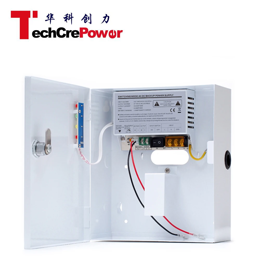 China Supplier 24V 1.5A DC Switching Power Supply with Battery Backup