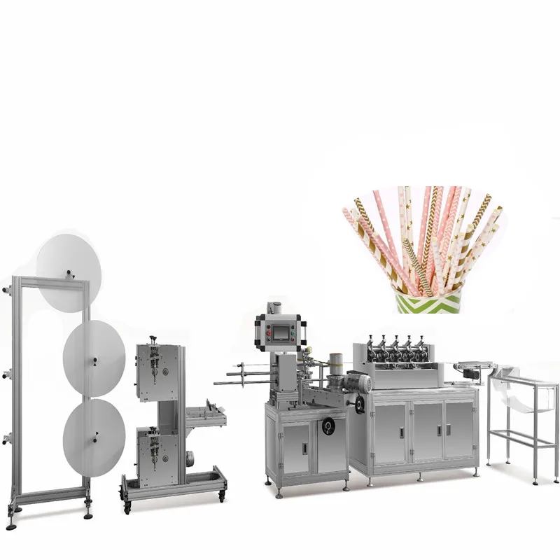 ZX-60 Automatic environmental boodegradable paper drinking straw machine