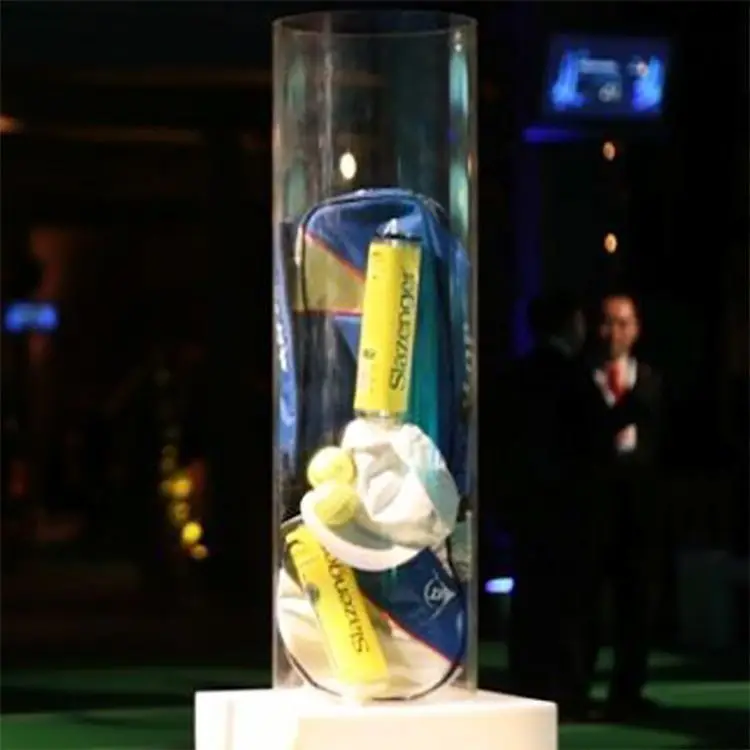 Wholesale Lager Acrylic Clear Plastic Display Tubes For Candy