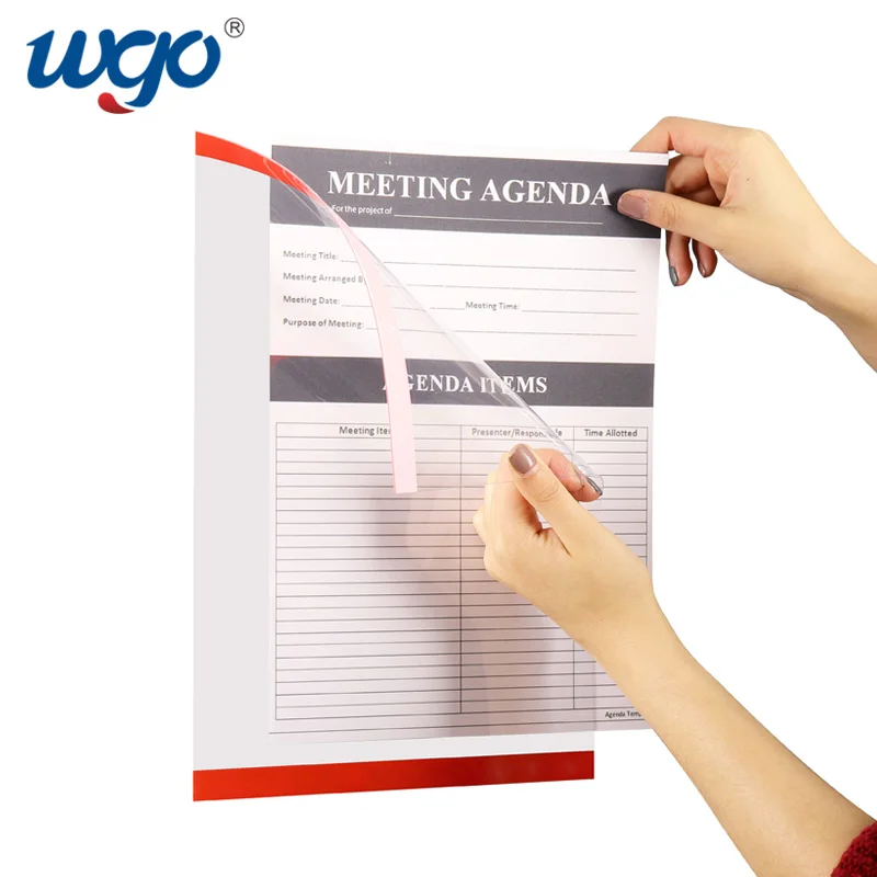 Self Adhesive Snap Frame Advertising Board Sign Holder Poster Frame