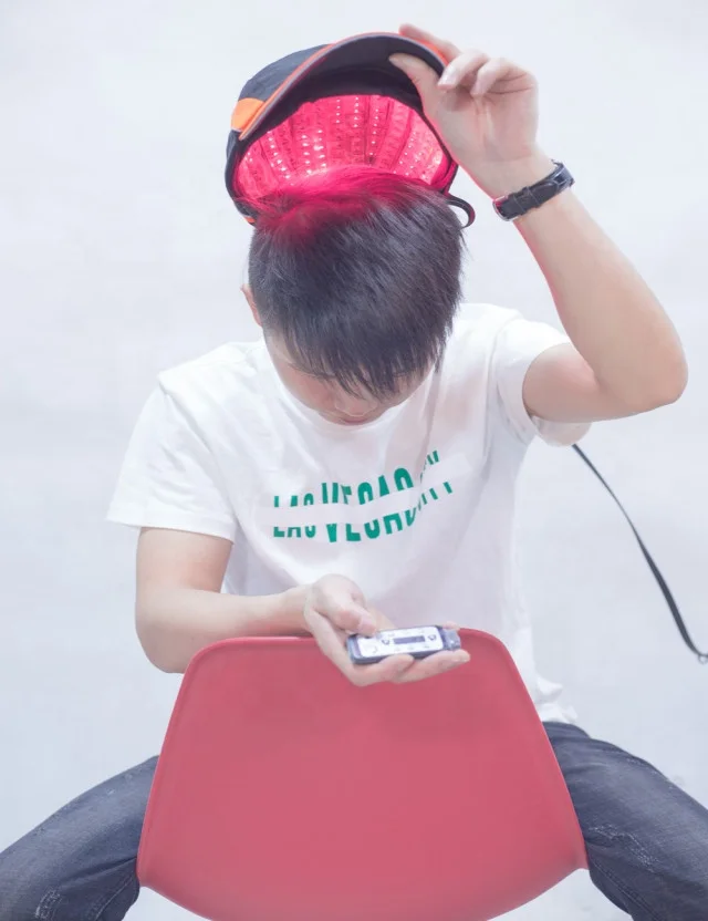 pain therapy hair regrowth laser cap with CE proved