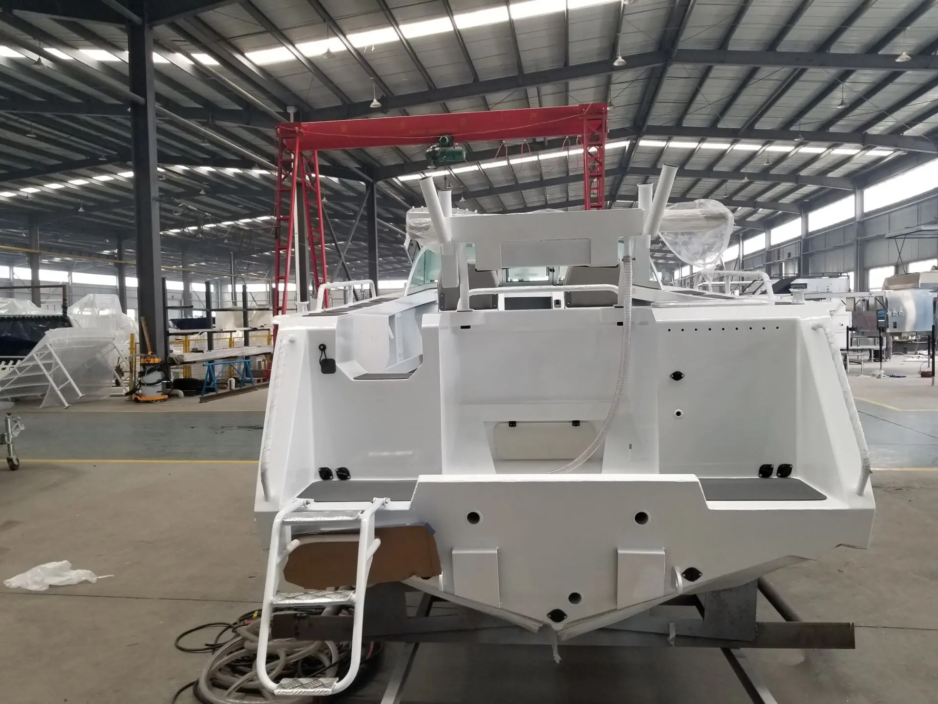 5.5m aluminum fishing boat all-welded aluminum boat