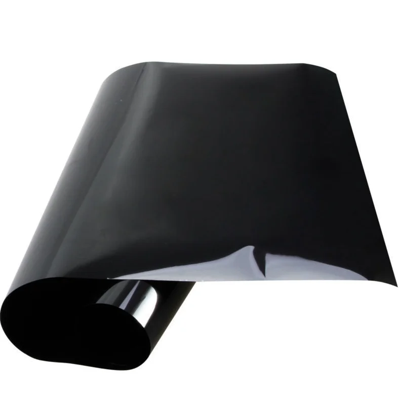VLT0% 2mil Black out Solar Tint Glass Film Home Office Decorative Privacy Window Film