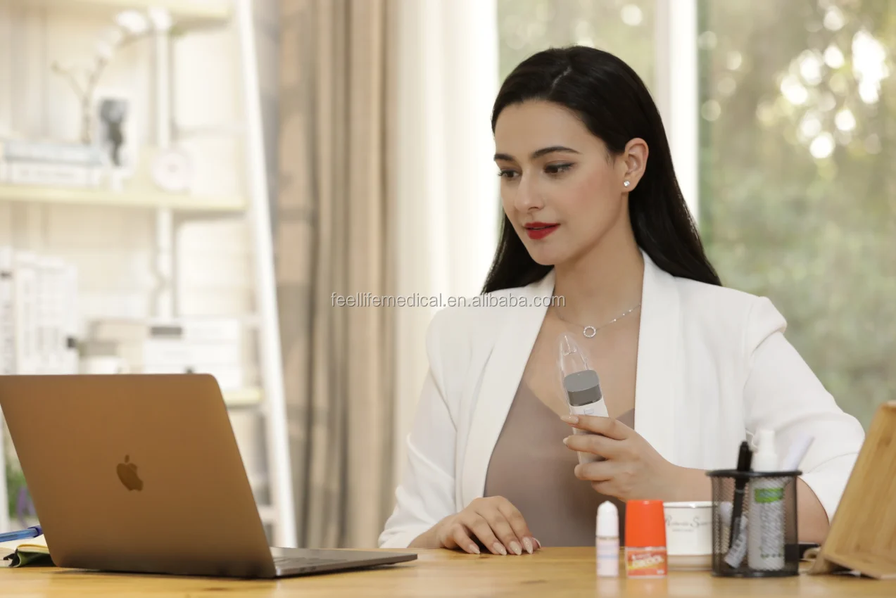 customizer high quality ultrasonic inhaler nebulizer manufacture customize good quality mini Inhaler Feellife nebulizer machine