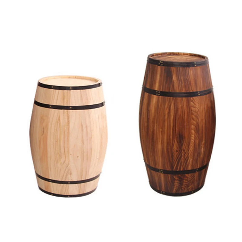 Декоративный Деревянный корпус из дуба высотой 80 см