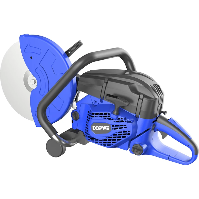 12inch PowerCutter Concrete Saw Gas 2 stroke demo saw Diamond Blade for cured concrete / brick / block cutoff saw