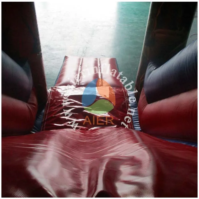 2017 Aier hot sale superhero inflatable bouncer combo/ inflatable castle combo