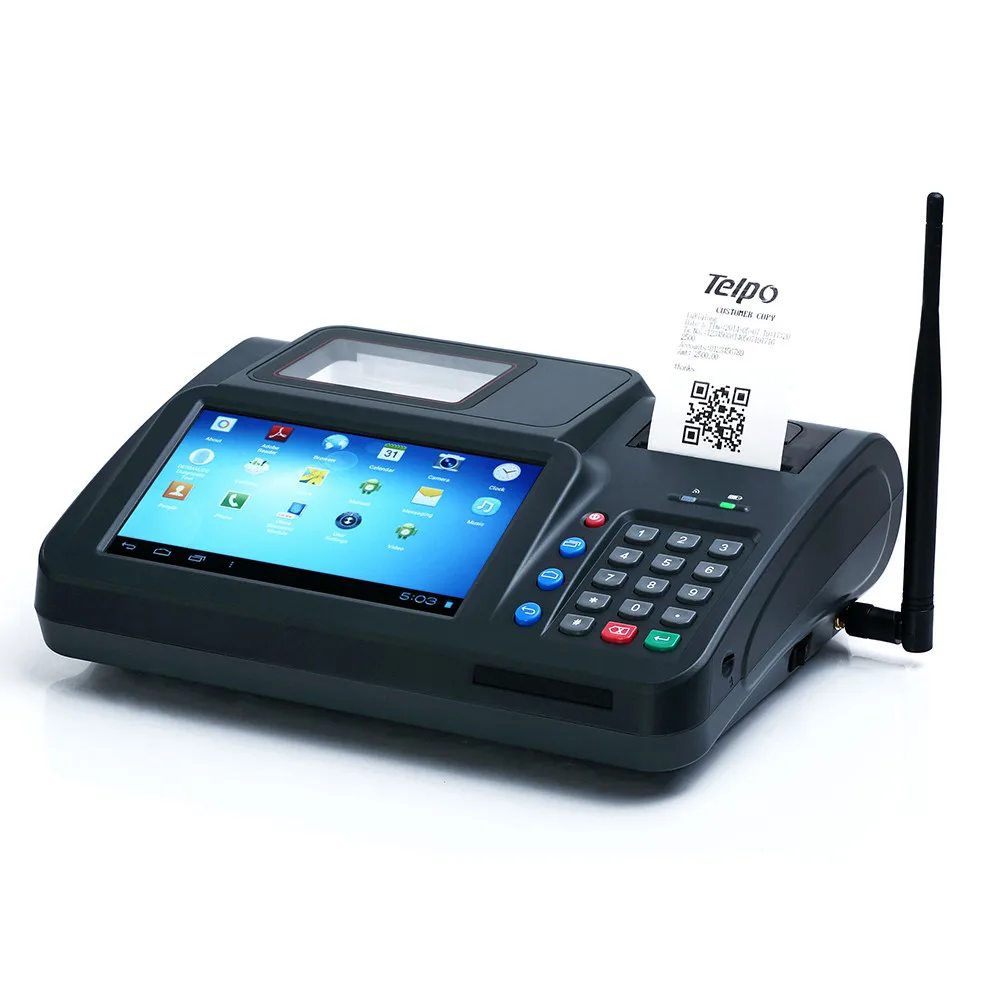 Термальный принтер TPS550 с сертификатом CE/Wifi/ BT Android Pos-терминал для лояльности/ресторана/автобусного принтера билетов