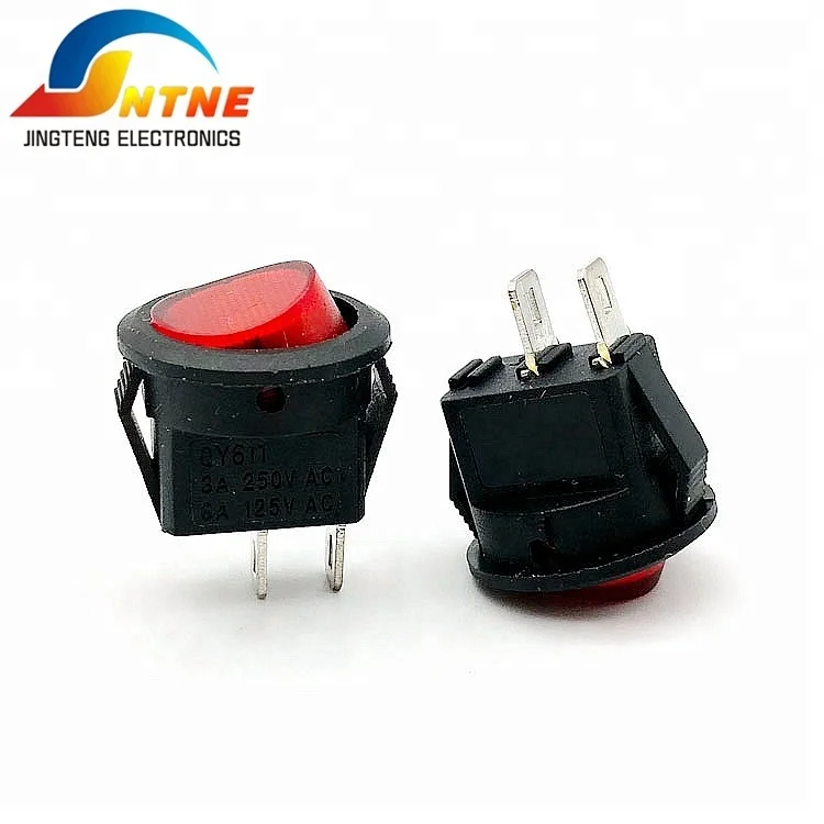 KCD5 и JT611 Водонепроницаемый Электрический свет на off кулисный переключатель