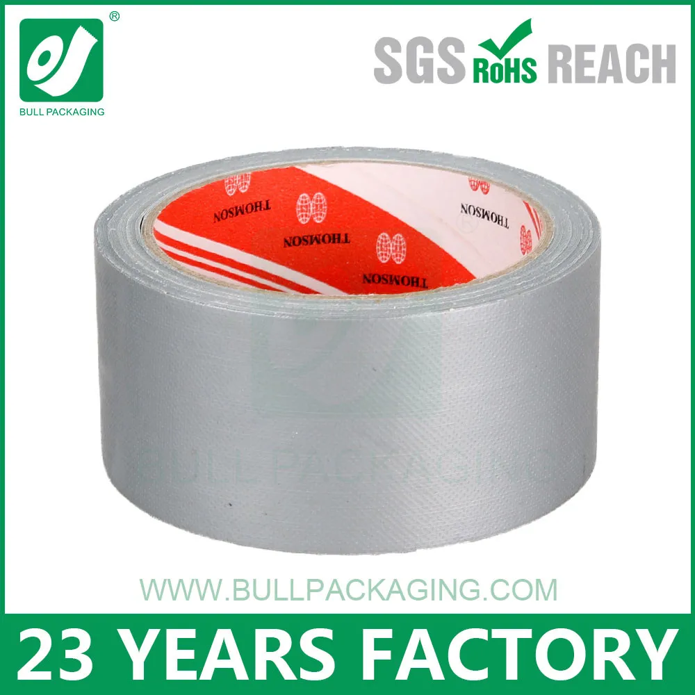 Supply general purpose silver Cloth Tape colorful duck tape or duct tape
