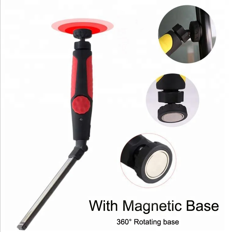 Adjustable Arm Car Repairing Light Rechargeable Auto Cob Led Work Lamp