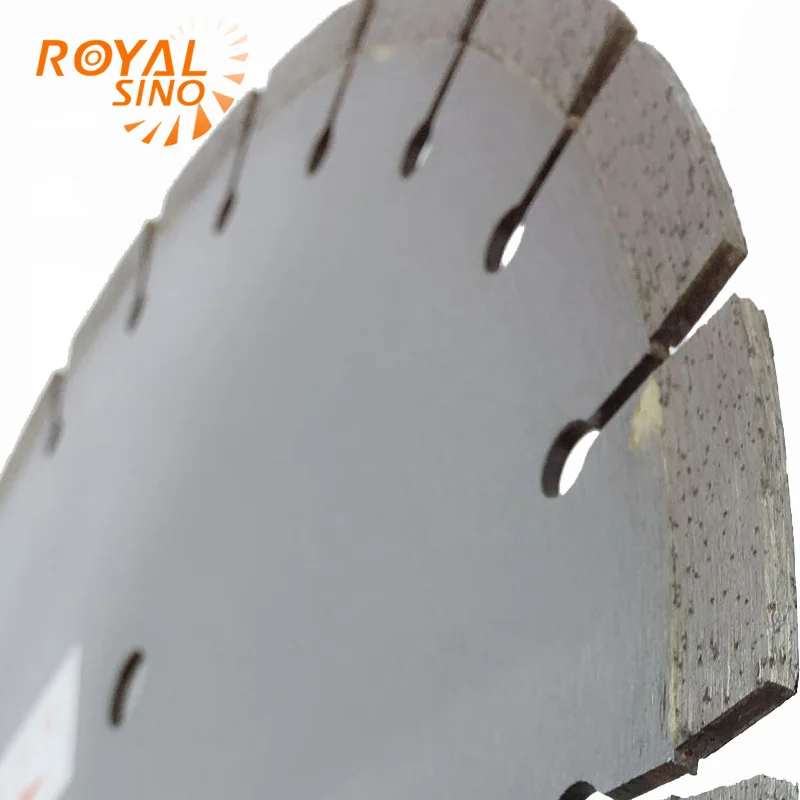 Granite asphalt marble welded diamond saw concrete blade