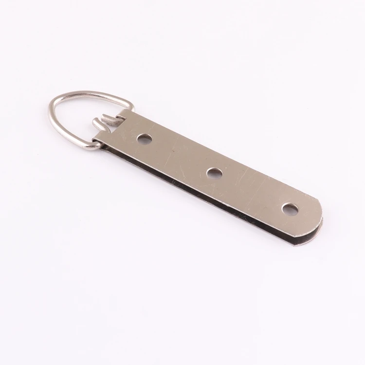 factory supply heavy duty three holes metal picture frame hanger d ring hook