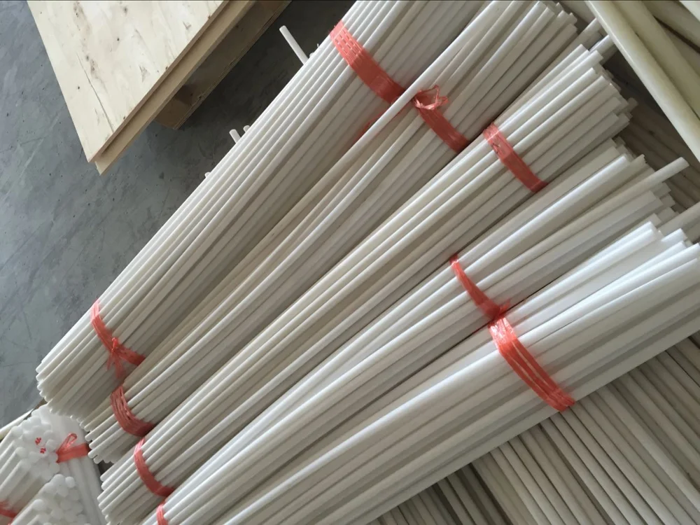 
extruded UHMWPE high density polyethylene plastic pe round bar 