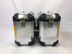 Motorcycle Bags Side Box 26L Black Aluminum Panniers For Any Types Of Motorcycle