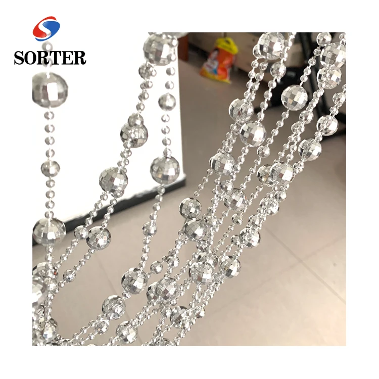 beads chain for closet door curtains