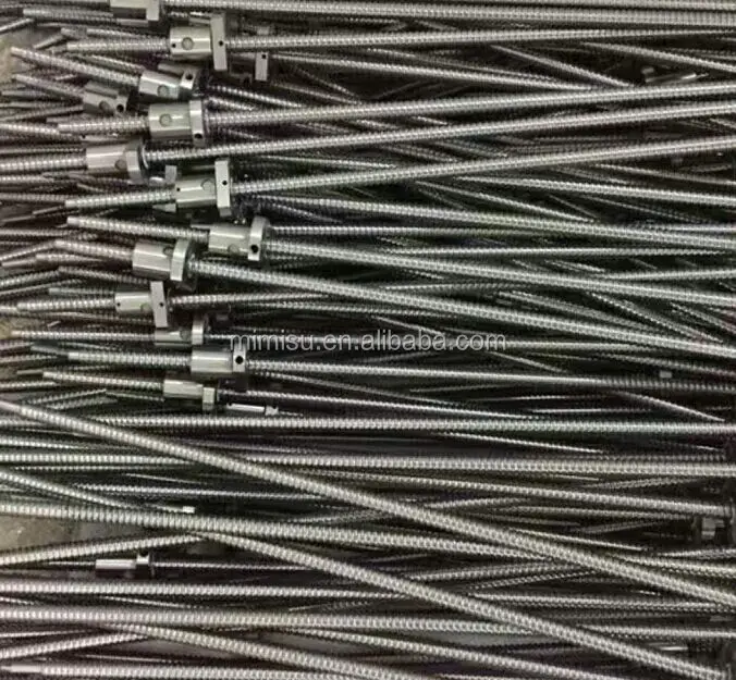 rolled thread tbi ball screw SFU1605 1000mm for CNC machine