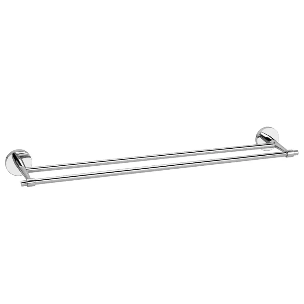 
Bathroom Fittings Metal Wall Hanging Double towel Bars 