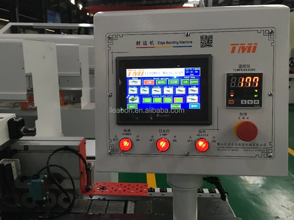 
T-450Y KDT style Pre milling Function Wood Edge Banding Machine Automatic for Furniture PVC and ABS, Acrylic edge banding 