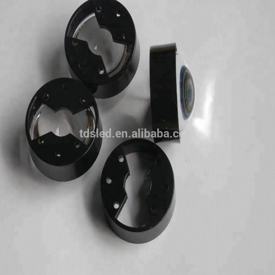 23mm convex lens installed with white / black holder 60 degree beam angle