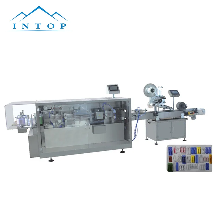 
PVC/PE/PET Oral Liquid Filling and Sealing Machine/Plastic Ampoule Form Fill Seal Packing Machine 