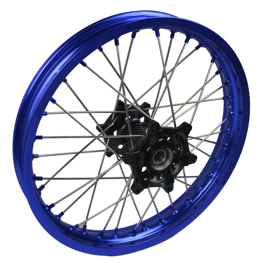 Полный набор ободов для колес 21/19 дюймов для YZ YZF 125 250 BLUE 2001-2016