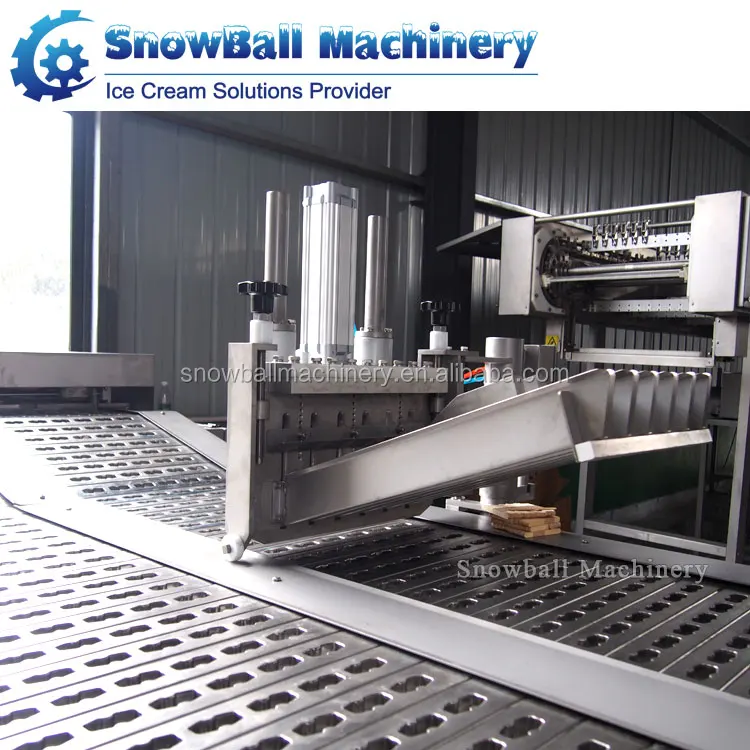 Ice cream popsicle parallel machine line industrial ice cream machine