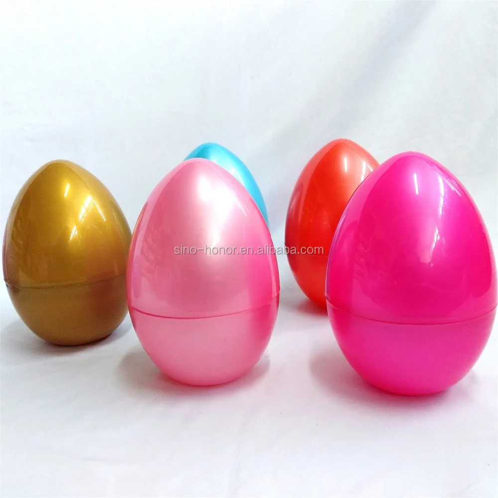 colorful Popular Large plastic easter eggs