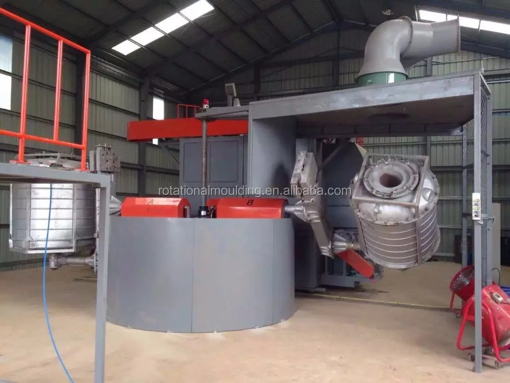 two arms shuttle machine plastic making machine