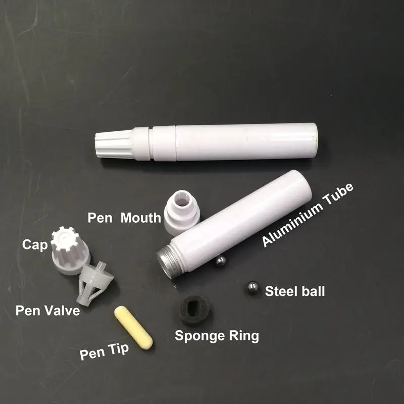 Good price easy operate empty can refillable plastic sipa paint snowman permanent marker pen