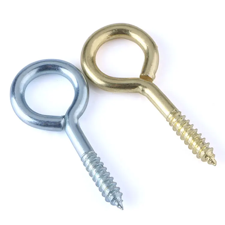 Stainless Steel eye screw hook Woodscrew Cup Hook with different sizes