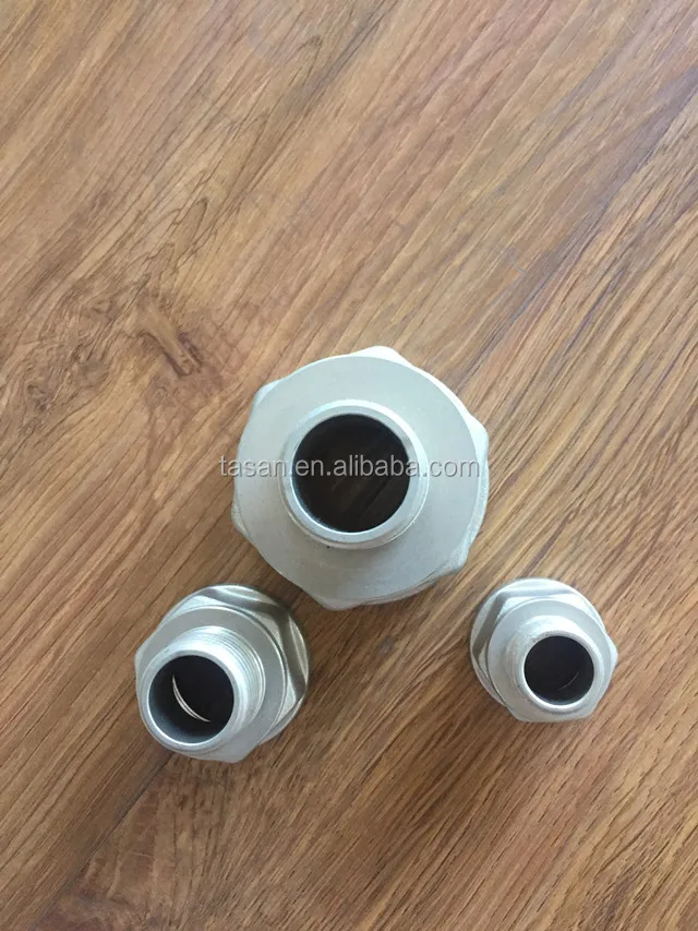 S7106 brass fittings NIPPLE EQUAL M/F