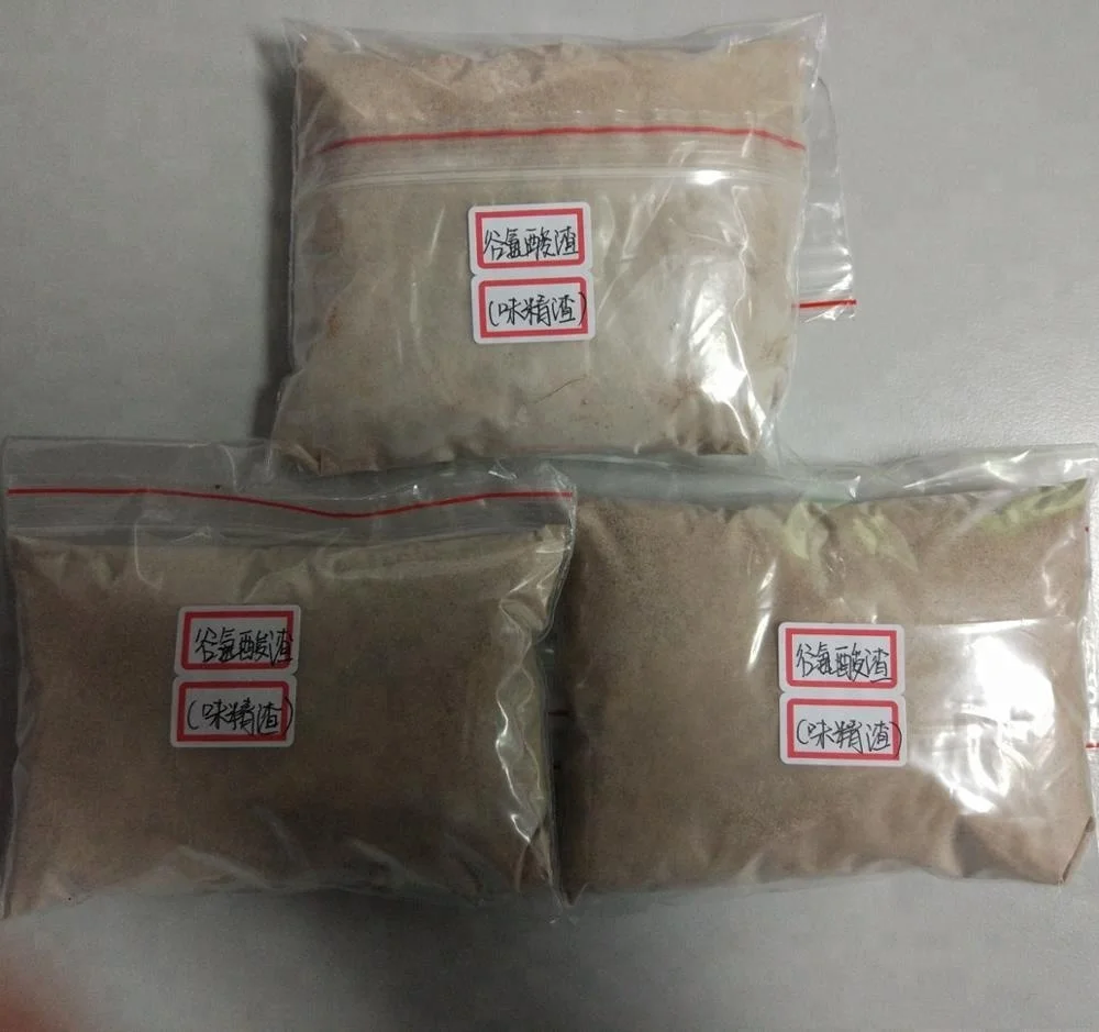 Glutamic acid residue MSG BY-PRODUCT use for animal/fish feed single cell protein