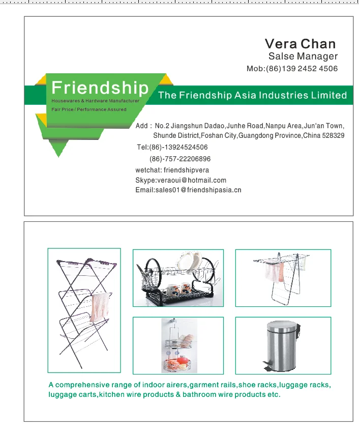 Name card - Friendship